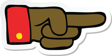 Bir insan tarafından çizilmiş bir çizgi filmin çıkartması.