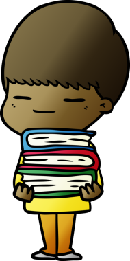 Bir insan tarafından çizilmiş kendini beğenmiş bir çocuk.