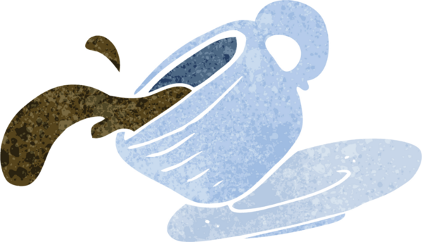 Çizgi film bir insan tarafından çizilmiş.