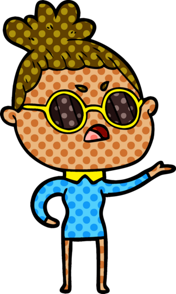 Bir insan tarafından çizilmiş bir karikatür.