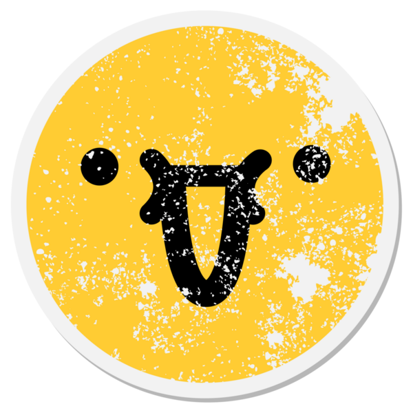 Bir insan tarafından çizilmiş sevimli gülen yüz çemberi.