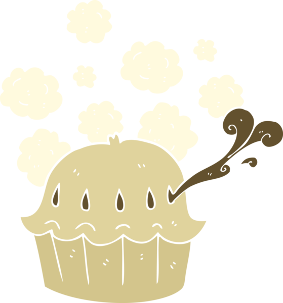 Bir insan tarafından çizilen sıcak turtanın düz renk çizimi