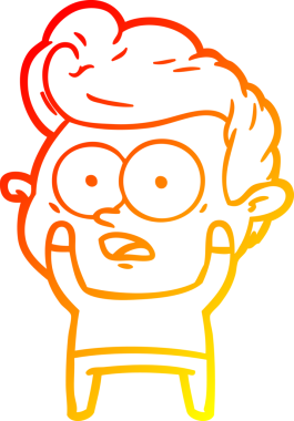 İnsan tarafından çizilmiş bir çizgi film karakteri.