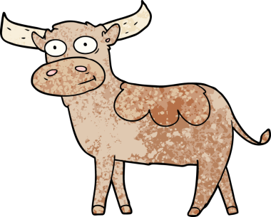 Bir insan tarafından çizilmiş bir çizgi film.