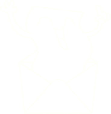 Bir insan tarafından çizilen Mutlu Harf Tebeşiri