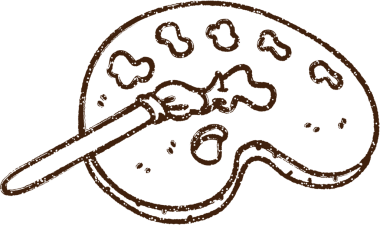 Bir insan tarafından çizilen sanatçı Pallet Kömür Çizimi