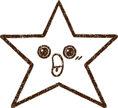 Bir insan tarafından çizilen Yıldız Kömürü Çizimi