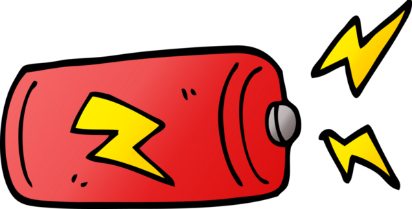 Bir insan tarafından çizilmiş karalama bataryası.