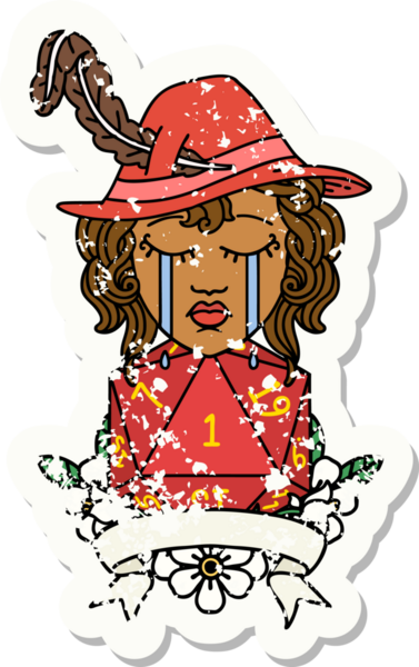 Retro Dövme Tarzı İnsan Ozan Karakteri Yüzü Bir İnsan Tarafından Çizildi