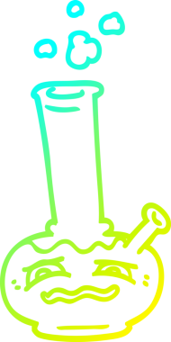 Bir insan tarafından çizilmiş bir çizgi film çizimi.