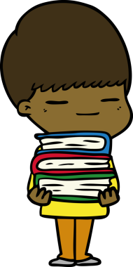 Bir insan tarafından çizilmiş kendini beğenmiş bir çocuk.