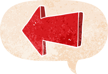 bir insan tarafından çizilmiş grunge ile konuşma balonu ile çizgi film sıkıntılı retro desen