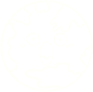 Bir insan tarafından çizilen Dünya Tebeşiri Gezegeni