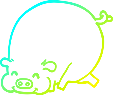 Bir insan tarafından çizilmiş bir çizgi film çizimi.