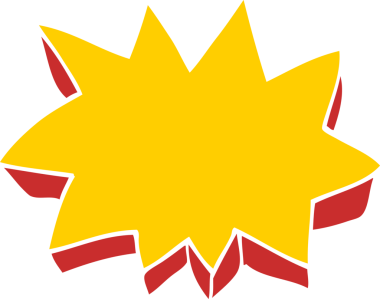 Bir insan tarafından çizilmiş dekoratif yıldız ögesi