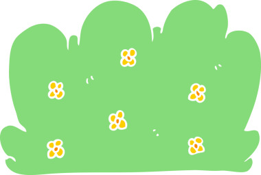 Bir insan tarafından çizilmiş düz renk çizgi film çiti