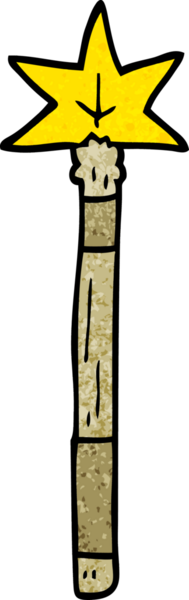 Bir insan tarafından çizilmiş karalama asası.