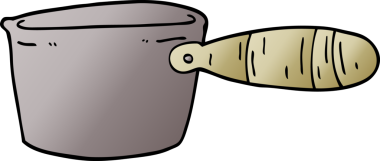 Bir insan tarafından çizilmiş karalama tavası.