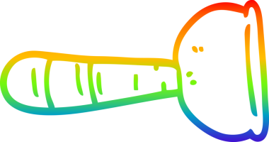 Bir insan tarafından çizilmiş bir tuvalet pompasının çizimi.