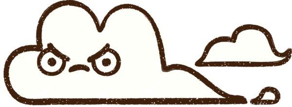 Sürüklenen Bulut Tebeşiri Bir insan tarafından çizilmiş