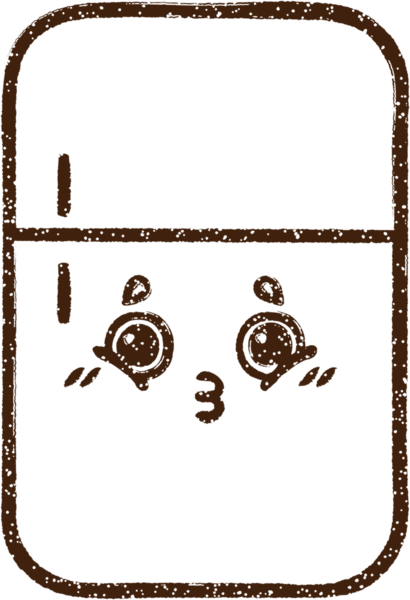 Buzdolabı Kömürü Bir insan tarafından çizilmiş