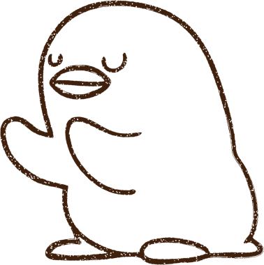 Bebek Penguen Kömürü Bir insan tarafından çizilmiş