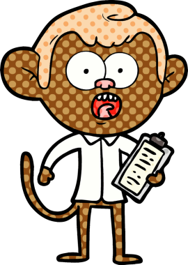 Bir insan tarafından çizilmiş bir karikatür.