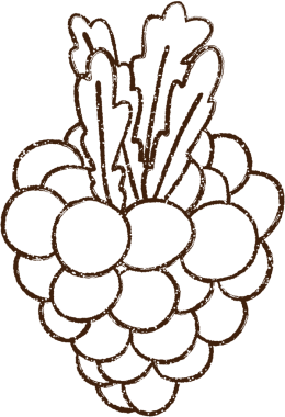 Bir insan tarafından çizilen böğürtlen kömürü