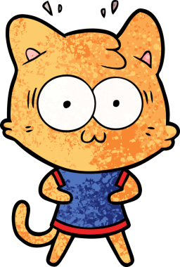 Bir insan tarafından çizilmiş bir çizgi film.