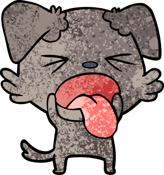 Bir insan tarafından çizilmiş iğrenç bir çizgi film.