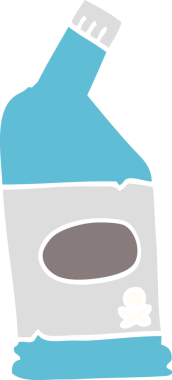 Bir insan tarafından çizilmiş karalama çamaşır suyu temizleyicisi.