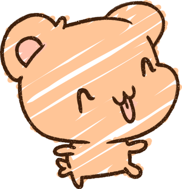 Bir insan tarafından çizilen Ayı Tebeşiri