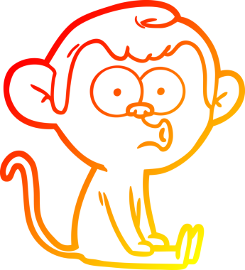 Bir insan tarafından çizilmiş sıcak çizgi çizgi çizgi çizimi.