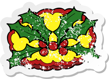 Bir insan tarafından çizilmiş kutsal bir karikatürün gerilimli yapıştırması.