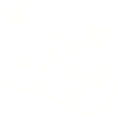 Bir insan tarafından çizilen Armut Tebeşiri