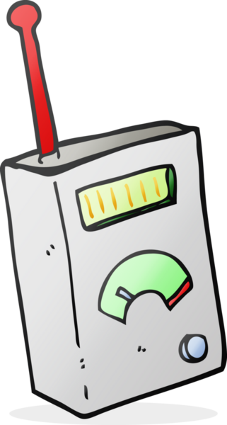 Bir insan tarafından çizilen serbest çizim karikatür bilimsel aygıtı