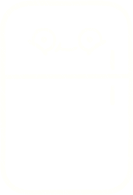 Bir insan tarafından çizilen Mutlu Buzdolabı Tebeşiri