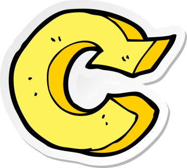 Bir insan tarafından çizilmiş karikatür ok sembolünün etiketi