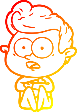 İnsan tarafından çizilmiş bir çizgi film karakteri.