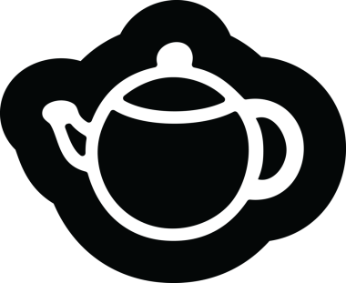 Bir insan tarafından çizilmiş çay demliği simgesi