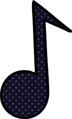 Bir insan tarafından çizilmiş bir notanın çizgi roman tarzı karikatürü