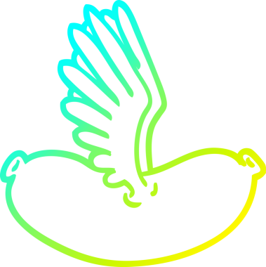 Bir insan tarafından çizilmiş bir çizgi film çizimi.