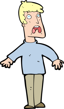 Bir insan tarafından çizilmiş karikatür.