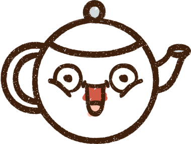 Bir insan tarafından çizilen Çaydanlık Tebeşiri