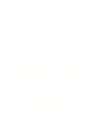 Bir insan tarafından çizilmiş mantar tebeşiri.