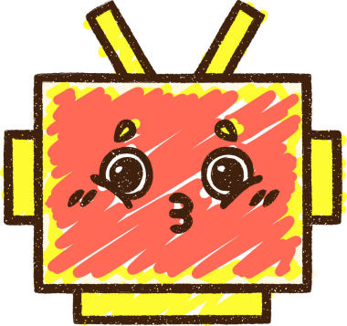 Bir insan tarafından çizilen robot tebeşiri.