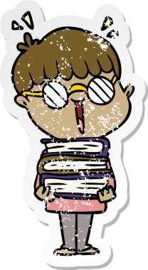 Bir insan tarafından çizilmiş inanılmaz kitapları olan bir çizgi film çocuğunun sıkıntılı çıkartması.