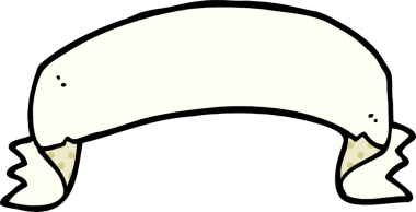 Bir insan tarafından çizilmiş karalama tomarı.