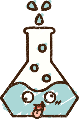 Bilim Deneyi Tebeşir Çizimi Bir insan tarafından çizildi