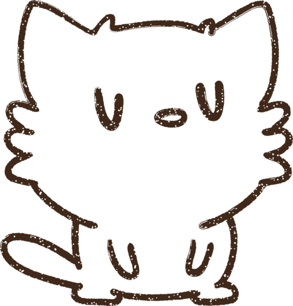 Bir insan tarafından çizilen Kedi Kömürü